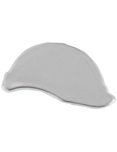 Adesivo riflettente a forma di casco