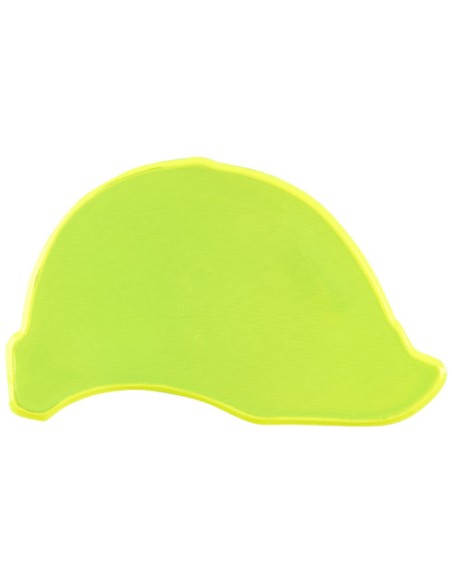 Adesivo riflettente a forma di casco
