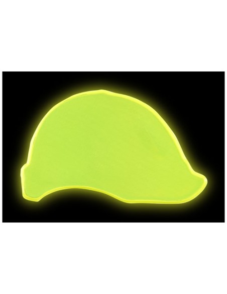 Adesivo riflettente a forma di casco