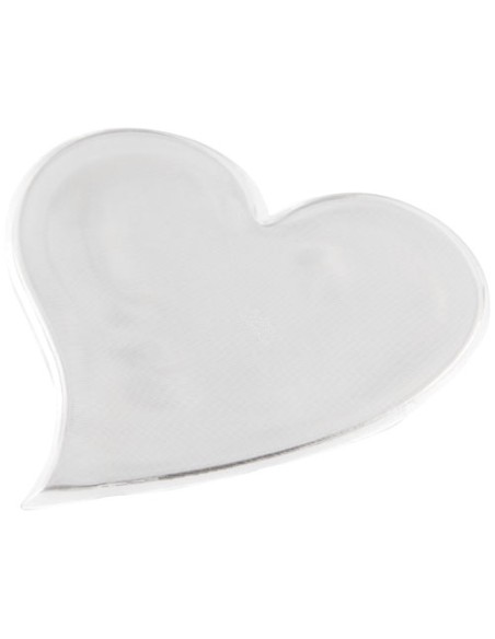 Grande adesivo riflettente a forma di cuore