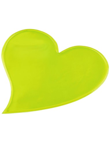 Grande adesivo riflettente a forma di cuore