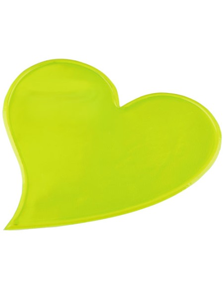 Grande adesivo riflettente a forma di cuore