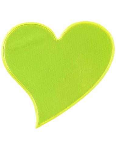 Grande adesivo riflettente a forma di cuore