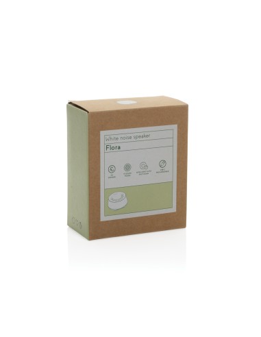 Flora speaker con rumore bianco in plastica riciclata RCS