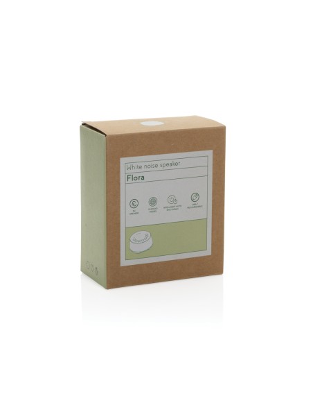 Flora speaker con rumore bianco in plastica riciclata RCS