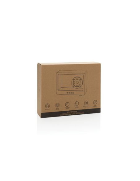 Speaker wireless 5W Soundclear Transparent