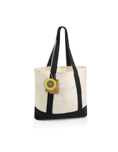 Shopper 350gm2 SHOP LOCAL in cotone riciclato AWARE™