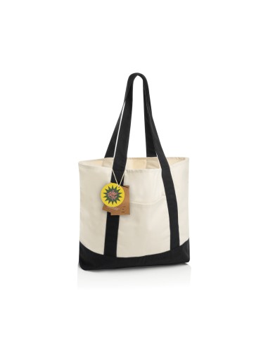Shopper 350gm2 SHOP LOCAL in cotone riciclato AWARE™