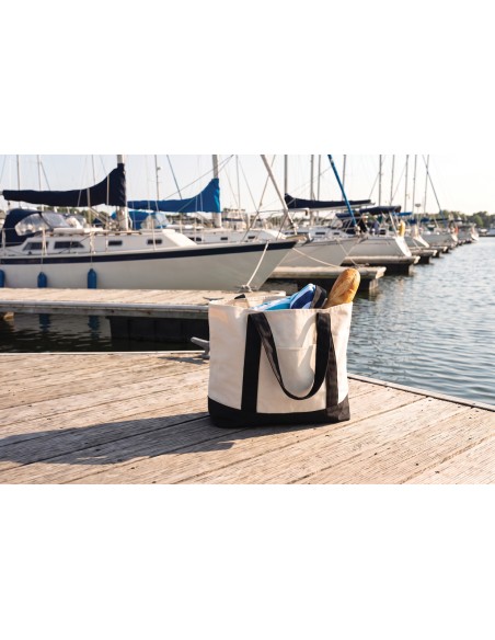 Shopper 350gm2 SHOP LOCAL in cotone riciclato AWARE™