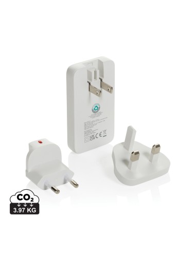 Caricabatterie sottile Fluxo 65W GAN con conettori RCS