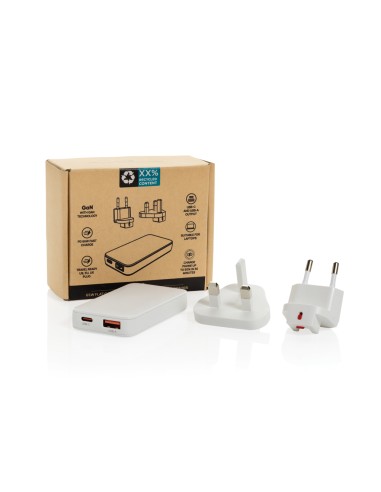 Caricabatterie sottile Fluxo 65W GAN con conettori RCS