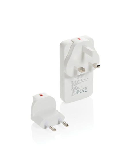Caricabatterie sottile Fluxo 65W GAN con conettori RCS
