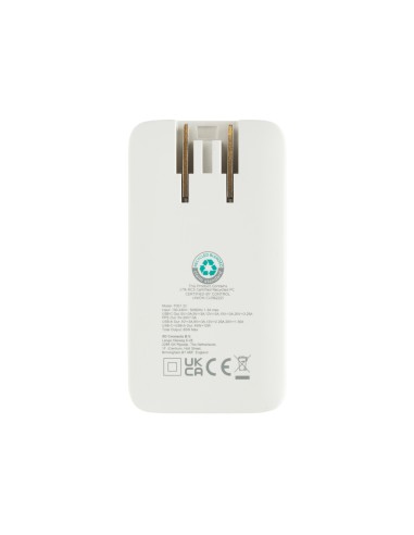 Caricabatterie sottile Fluxo 65W GAN con conettori RCS