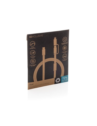 Cavo di ricarica rapida 60W 2-in-1 Arc RCS da 120 cm