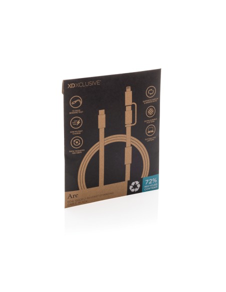 Cavo di ricarica rapida 60W 2-in-1 Arc RCS da 120 cm