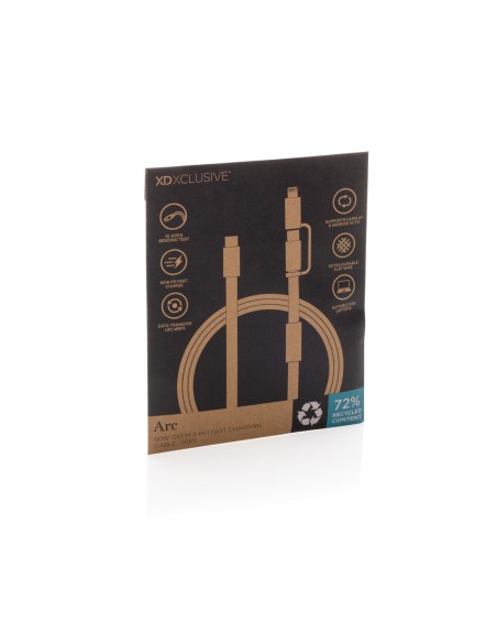 Cavo di ricarica rapida 60W 2-in-1 Arc RCS da 120 cm