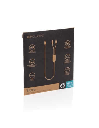 Cavo Terra 100W con doppia uscita type C