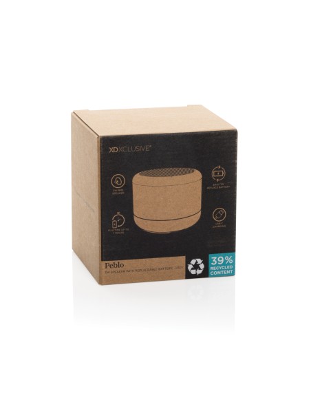 Speaker 3W Peblo con batteria rimovibile RCS