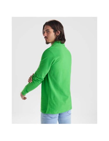 Polo da uomo a maniche lunghe da 220 g/m² Estrella