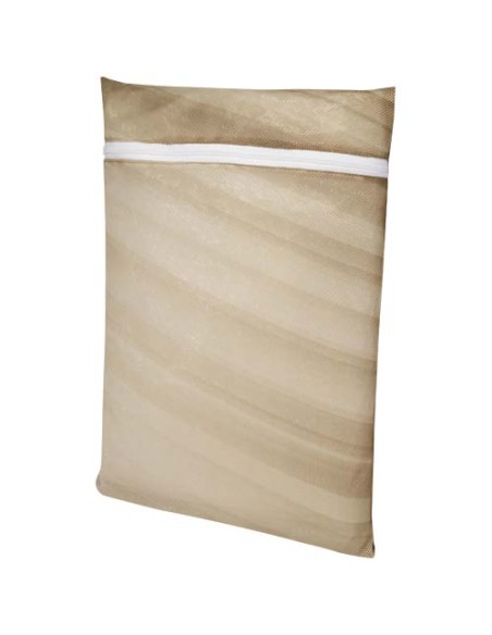 Sacchetto con zip e stampa a sublimazione in PET riciclato Tidy