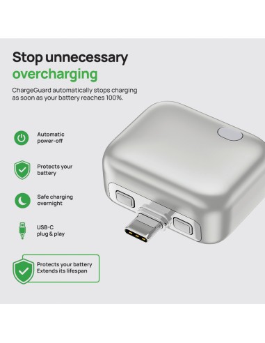 Adattatore type C ChargeGuard disconnessione automatica RCS