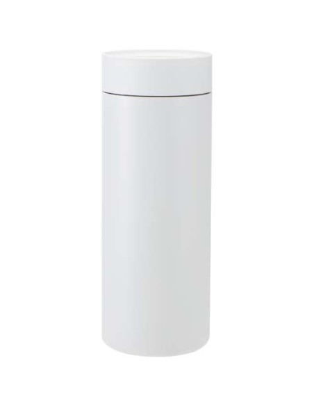 Borraccia in acciaio inossidabile riciclato certificato RCS a doppia parete da 650 ml con set di coperchi da 3 pezzi Illumina