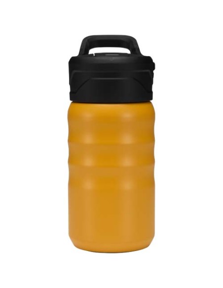 Borraccia sportiva in acciaio inossidabile a doppia parete riciclato RCS con cannuccia ribaltabile d 350 ml Knox