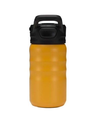 Borraccia sportiva in acciaio inossidabile a doppia parete riciclato RCS con cannuccia ribaltabile d 350 ml Knox