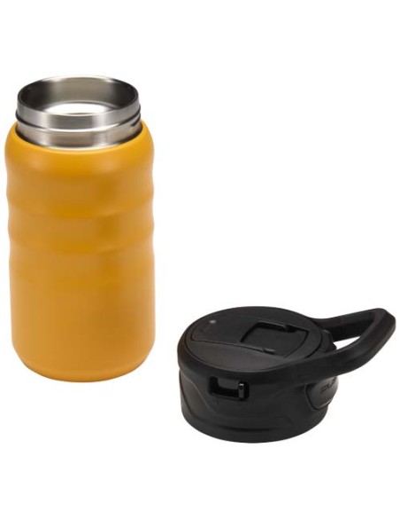 Borraccia sportiva in acciaio inossidabile a doppia parete riciclato RCS con cannuccia ribaltabile d 350 ml Knox