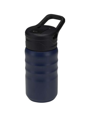 Borraccia sportiva in acciaio inossidabile a doppia parete riciclato RCS con cannuccia ribaltabile d 350 ml Knox