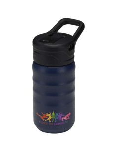 Borraccia sportiva in acciaio inossidabile a doppia parete riciclato RCS con cannuccia ribaltabile d 350 ml Knox