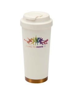 Bicchiere termico da 480 ml in acciaio inossidabile riciclato RCS a doppia parete Hampton