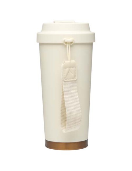 Bicchiere termico da 480 ml in acciaio inossidabile riciclato RCS a doppia parete Hampton