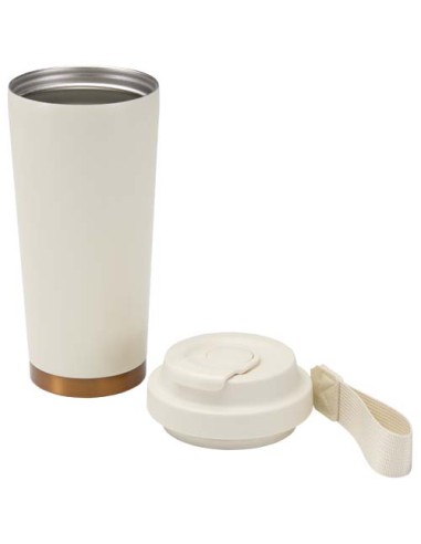 Bicchiere termico da 480 ml in acciaio inossidabile riciclato RCS a doppia parete Hampton