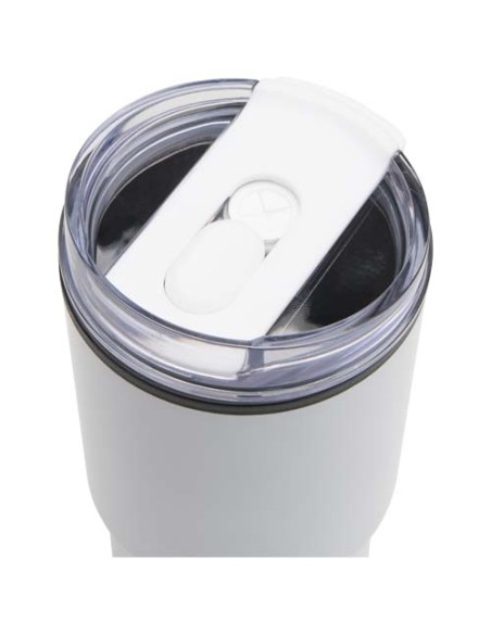 Bicchiere termico in materiale riciclato RCS a doppia parete con cannuccia da 540 ml Westin
