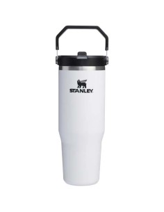 Bicchiere isolato Stanley IceFlow™ 2.0 da 890 ml in acciaio inox con cannuccia ribaltabile