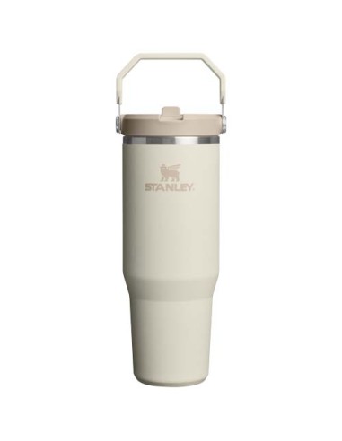 Bicchiere isolato Stanley IceFlow™ 2.0 da 890 ml in acciaio inox con cannuccia ribaltabile