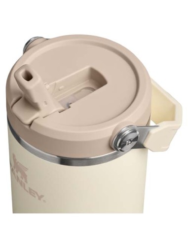 Bicchiere isolato Stanley IceFlow™ 2.0 da 890 ml in acciaio inox con cannuccia ribaltabile
