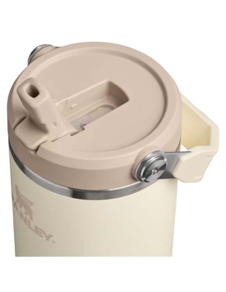 Bicchiere isolato Stanley IceFlow™ 2.0 da 890 ml in acciaio inox con cannuccia ribaltabile