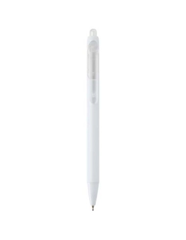 Penna a sfera a doppia iniezione in materiale riciclato certificato RCS (inchiostro blu) Glen