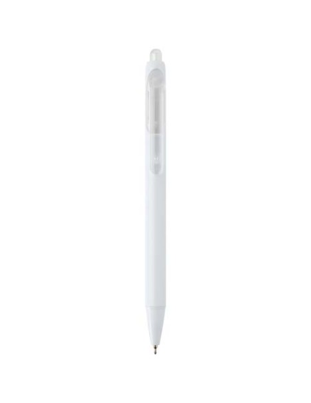 Penna a sfera a doppia iniezione in materiale riciclato certificato RCS (inchiostro blu) Glen
