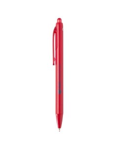 Penna a sfera a doppia iniezione in materiale riciclato certificato RCS (inchiostro blu) Glen