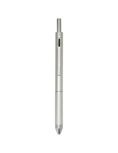 Penna a sfera 4 in 1 in acciaio inossidabile riciclato certificato RCS Tine