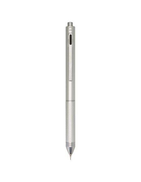 Penna a sfera 4 in 1 in acciaio inossidabile riciclato certificato RCS Tine