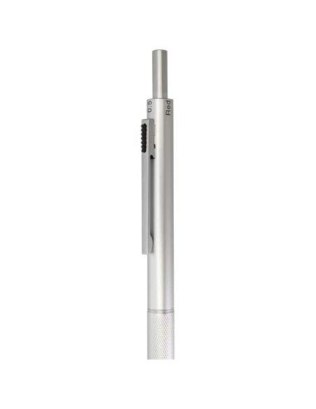 Penna a sfera 4 in 1 in acciaio inossidabile riciclato certificato RCS Tine