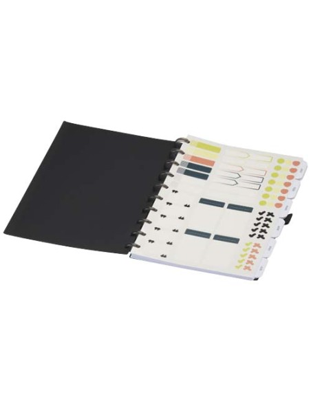 Agenda con copertina flessibile e sistema a anelli SMART