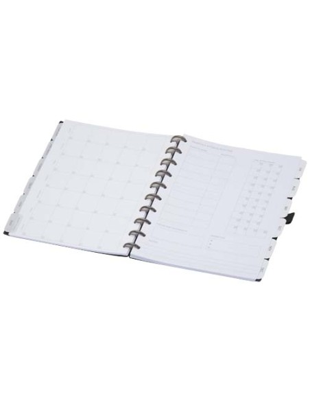 Agenda con copertina flessibile e sistema a anelli SMART