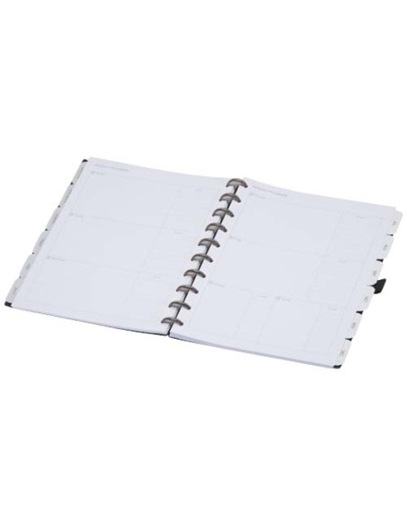 Agenda con copertina flessibile e sistema a anelli SMART