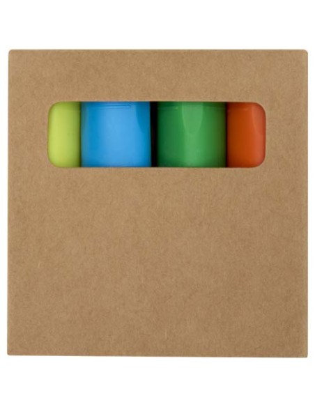 Set di evidenziatori in plastica riciclata Mini