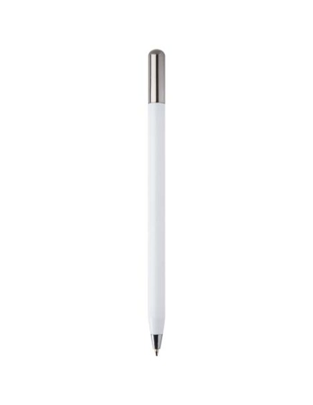 Penna a sfera a rotazione in alluminio riciclato SMART (inchiostro nero)